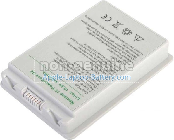 Battery for Apple PowerBook G4 15 inch M9677X/A laptop