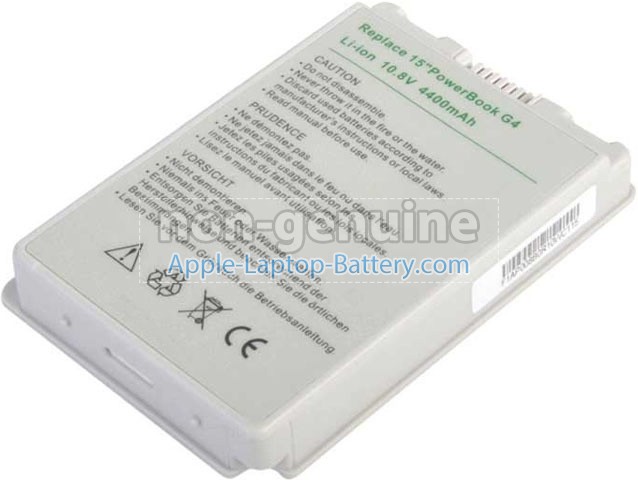 Battery for Apple PowerBook G4 15 inch M9969J/A laptop