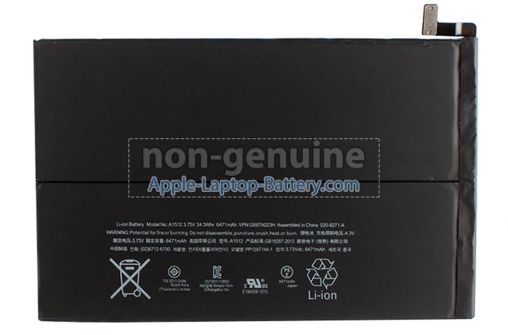 Battery for Apple MGJ22 laptop