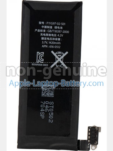 Battery for Apple 616-0512 laptop