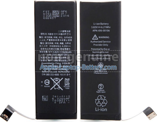 Battery for Apple MLYA2 laptop