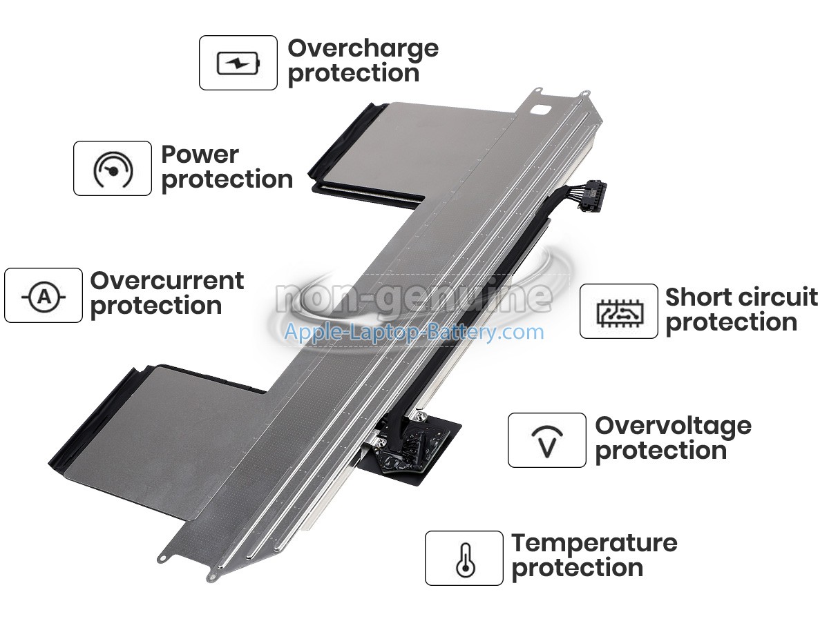 thumbnail image 2 of A2389 Replacement Battery For MacBook Air 13" A2337 M1 (2020) – 49.9Wh, 3-Cell Li-Ion 2 of 6