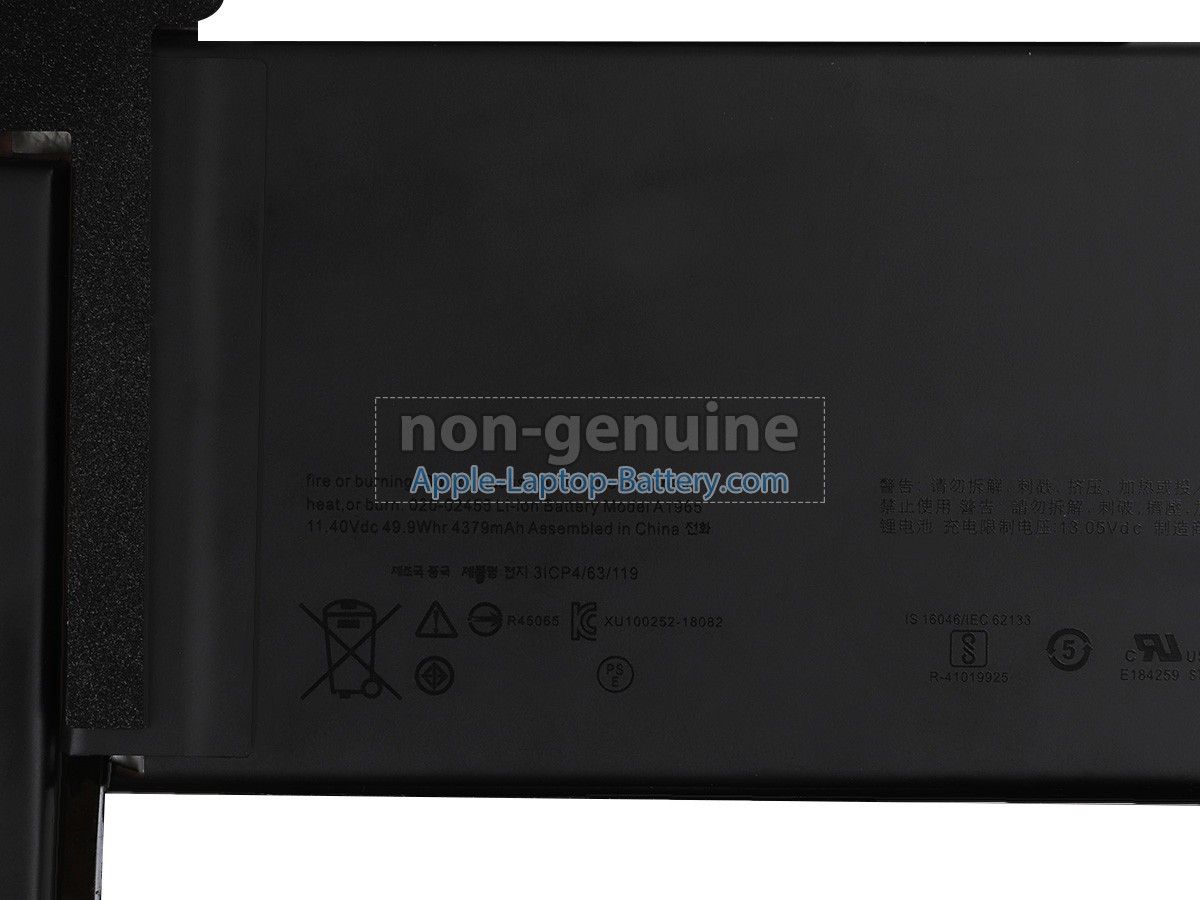 replacement Apple A1932 EMC 3184 battery